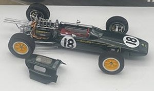ロータス25 1963年フランスGPウィナー #18 J.クラーク (ミニカー)