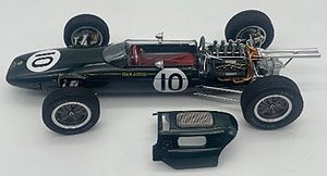 ロータス25 1963年ポー・グランプリ2位 #10 T.テイラー (ミニカー)