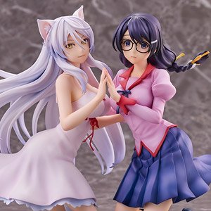 『猫物語』羽川翼2体セット (フィギュア)