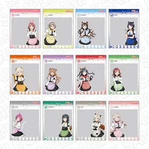 ラブライブ！虹ヶ咲学園スクールアイドル同好会 SNS風クリアスナップ アニマルメイド ver (12個セット) (キャラクターグッズ)