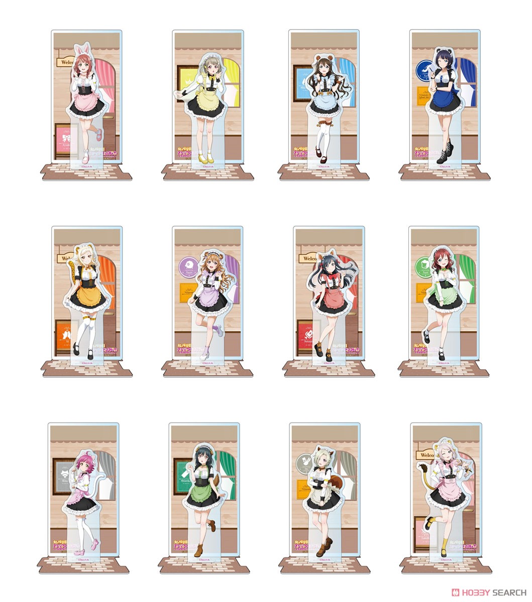 ラブライブ！虹ヶ咲学園スクールアイドル同好会 アクリルジオラマ 近江彼方 アニマルメイド ver (キャラクターグッズ) その他の画像1