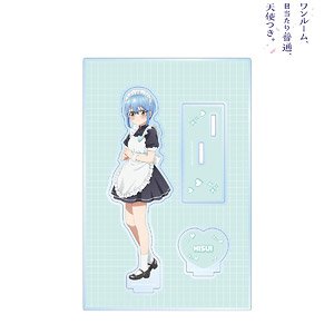 ワンルーム、日当たり普通、天使つき。 描き下ろし 蔓深ひすい メイドver. パーツ付きBIGアクリルスタンド (キャラクターグッズ)