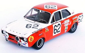 フォード エスコート Mk1 1970年スパ・フランコルシャン 24時間 #62 Frans Lubin / Michael Kranefuss (ミニカー)