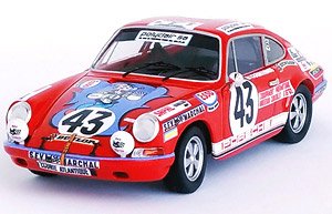 ポルシェ 911 T/R 1971年ル・マン24時間 #43 Jean-Pierre Bodin / Gilbert Courthiade (ミニカー)