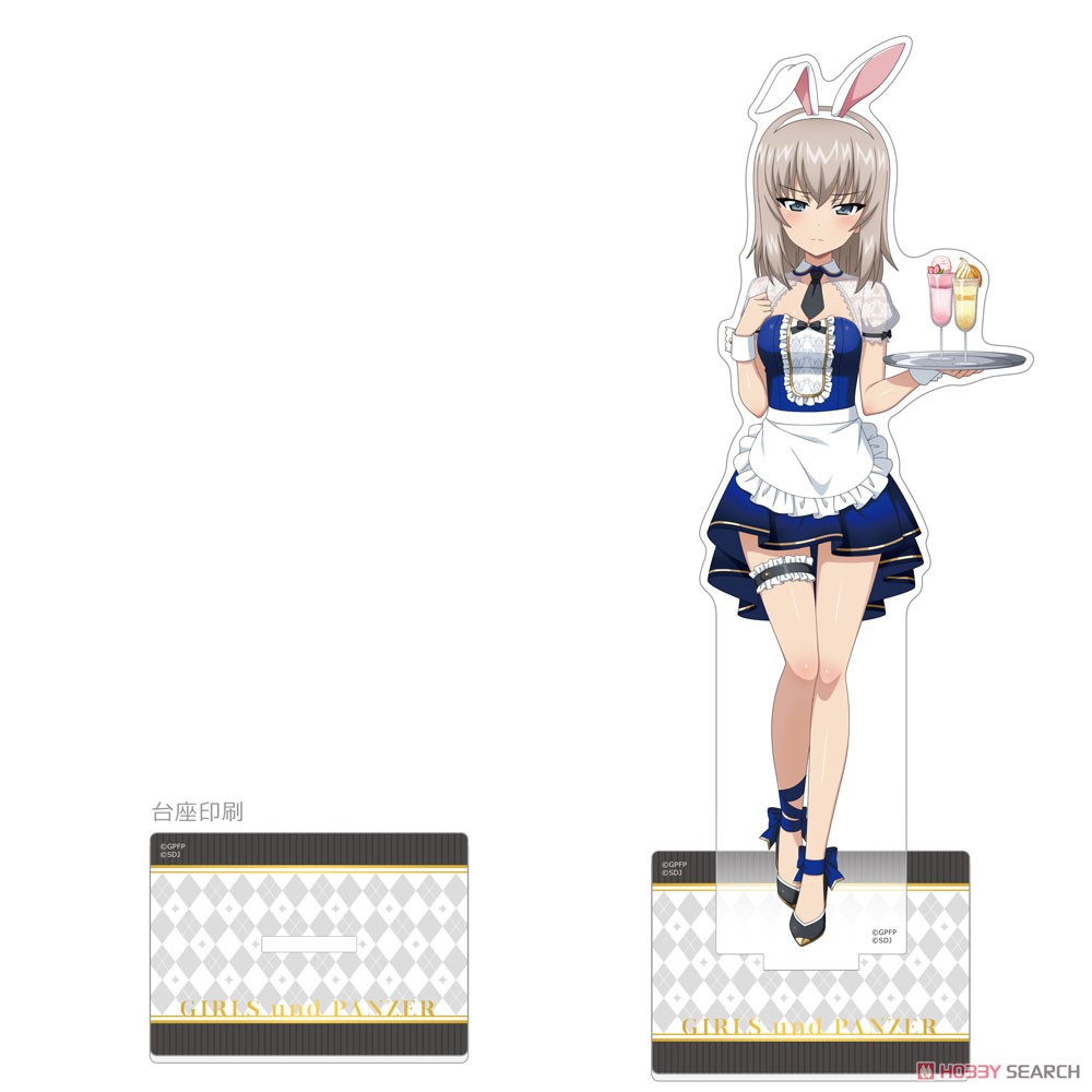ガールズ＆パンツァー 戦車道大作戦！ 特大アクリルスタンド(逸見エリカ/バニーガール2023) (キャラクターグッズ) 商品画像1