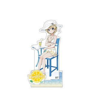 Girls und Panzer: Senshado Daisakusen! Acrylic Stand (Darjeeling / Swimwear 2023) (Anime Toy)