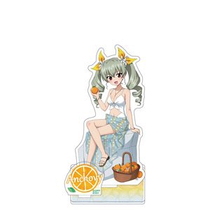 Girls und Panzer: Senshado Daisakusen! Acrylic Stand (Anchovy / Swimwear 2023) (Anime Toy)
