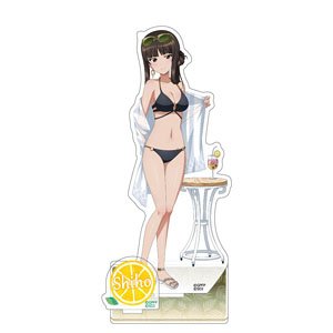 Girls und Panzer: Senshado Daisakusen! Acrylic Stand (Shiho Nishizumi / Swimwear 2023) (Anime Toy)