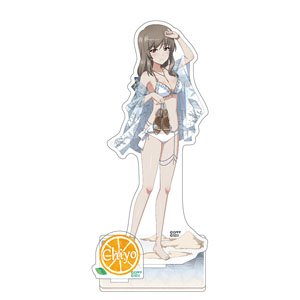 Girls und Panzer: Senshado Daisakusen! Acrylic Stand (Chiyo Shimada / Swimwear 2023) (Anime Toy)
