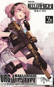 1/12 Little Armory (LA102) M4A1URG-I 11.5 Type (Plastic model)