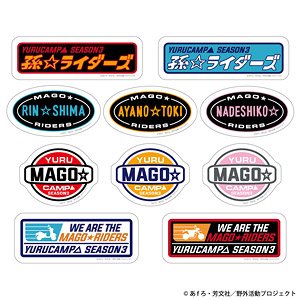 Laid-Back Camp Season 3 Mago Riders Sticker Set (Anime Toy)