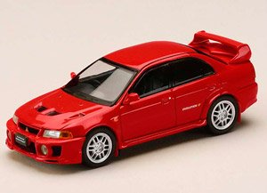 Mitsubishi Lancer GSR Evolution 5 (CP9A) 1998 w/Mudflap Palmer Red (Diecast Car)