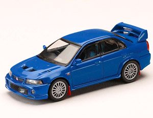 Mitsubishi Lancer GSR Evolution 6 (CP9A) 1999 w/Mudflap Lance Blue (Diecast Car)