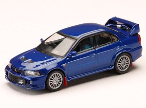 Mitsubishi Lancer GSR Evolution 6 (CP9A) 1999 w/Mudflap IJssel Blue (Diecast Car)