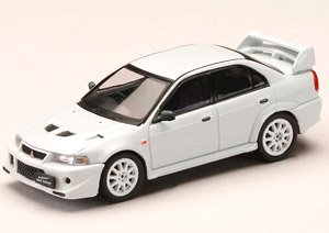Mitsubishi Lancer RS Evolution 6 (T.M.E.) Scortia White (Diecast Car)