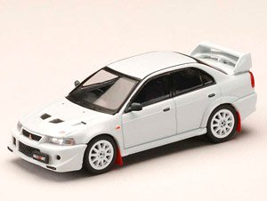 Mitsubishi Lancer RS Evolution 6 Monte Carlo Edition Scortia White (Diecast Car)