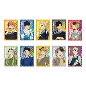 Haikyu!! Festival Trading Clear Kirakira Card (Set of 10) (Anime Toy)