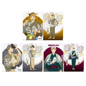 Haikyu!! Festival Japanese Paper Style Clear File (Set of 3) (Inarizaki) (Anime Toy)