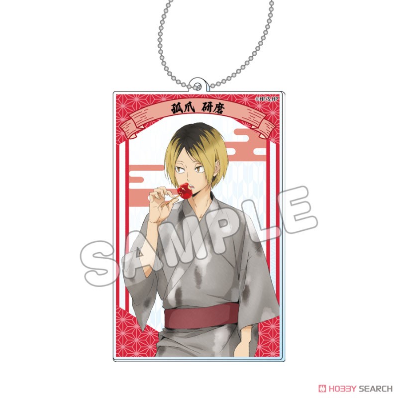 Haikyu!! Festival Square Acrylic Key Ring (Kenma Kozume) (Anime Toy) 商品画像1