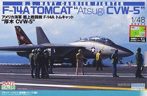US Navy F-14A Tomcat `Atsugi CVW-5` w/Metal Pitot Tube (Plastic model)
