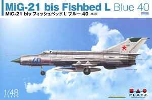 MiG-21 bis Fishbed L Blue 40 (Plastic model)