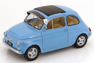 フィアット 500 F カスタム 1968 ライトブルー (ミニカー)