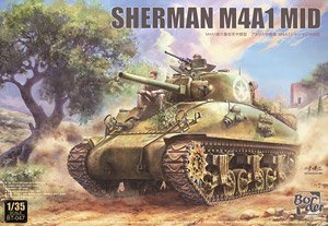 Sherman M4A1 Mid (Plastic model)