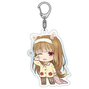Spice and Wolf: merchant meets the wise wolf Acrylic Key Ring Holo (Pajama) (Anime Toy)