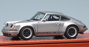 Singer 911 (964) Coupe マットチタニウムシルバー (ミニカー)