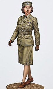 Princess Elizabeth, 2nd Subaltern in ATS, 1945 (Plastic model)
