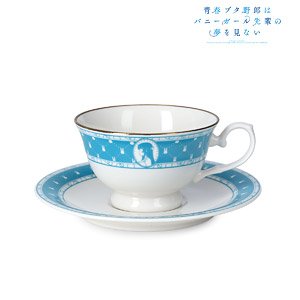 Rascal Does Not Dream of Bunny Girl Senpai Mai Sakurajima Cup & Saucer (Anime Toy)