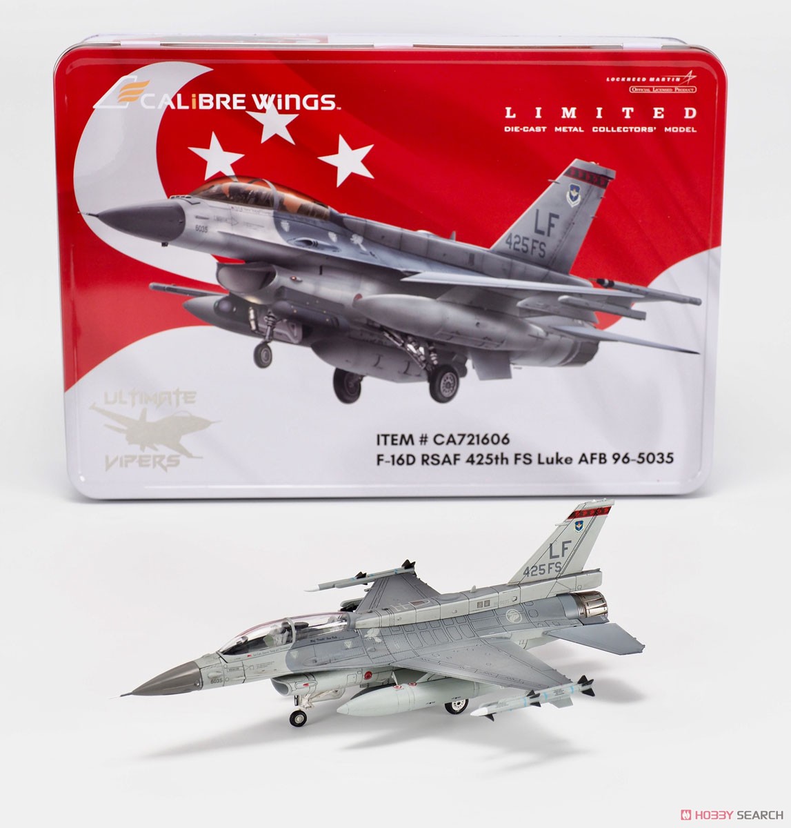 F-16D シンガポール空軍 425th FS ルーク空軍基地 96-5035 (完成品飛行機) 商品画像7
