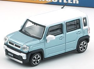 スズキ ハスラー 2019 オフブルー/メタリックホワイトトップ RHD (ミニカー)