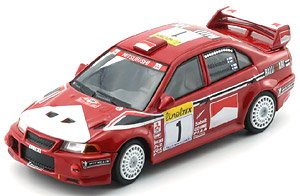 Mitsubishi Lancer Evolution VI 1999 Monte Carlo Rally Winner #1 T.Makinen (Diecast Car)