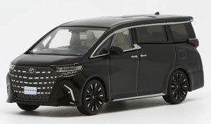 TOYOTA ALPHARD Black LHD (ミニカー)