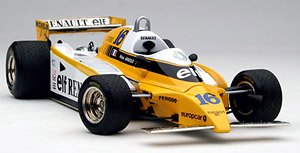 ルノー RE20 ターボ 1980年 フランスGP ＃16 R.アルヌー (ミニカー)