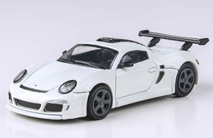 RUF CTR3 クラブスポーツ グランプリホワイト LHD (ミニカー)