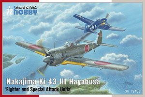 Nakajima Ki-43-III Hayabusa Fighter and Special Attack Units (Plastic model)