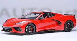 シボレー コルベット (C8) スティングレイ Z51 (レッド) (ミニカー)