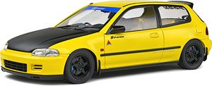 ホンダ シビック EG6 スプーン バージョン 1991 (イエロー) (ミニカー)