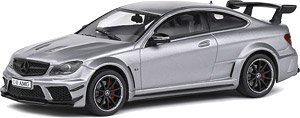 メルセデス C63 AMG ブラックシリーズ 2011 (グレー) (ミニカー)