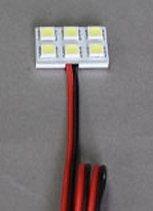 Large Building LED Unit (L) White (for LED Building Lighting Unit) (Model Train)
