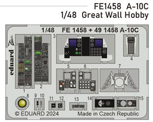 A-10C ズームエッチングパーツ (グレートウォール用) (プラモデル)