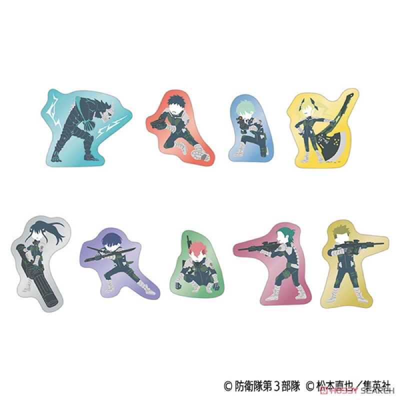 怪獣8号 ピンズ 怪獣8号 ゆるパレット (キャラクターグッズ) その他の画像1