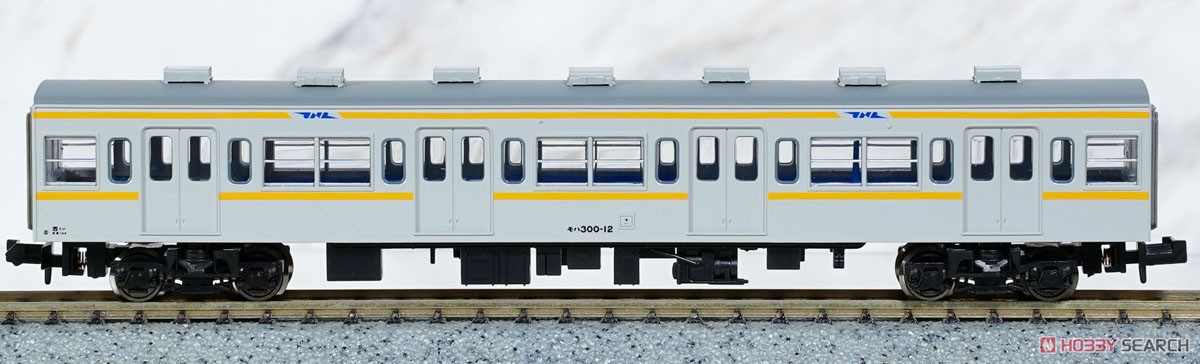 J.N.R Series 301 Gray,Yellow Stripe Non-Air-Conditioned Seven Car Set (7-Car Set) (Model Train) 商品画像8