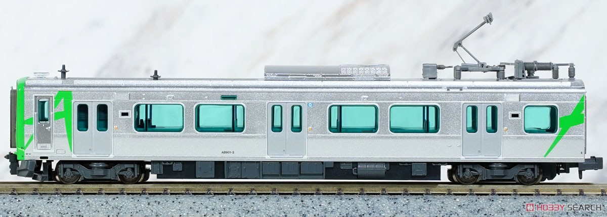 Abukuma Express Series AB900 (2nd Formation / Grass Green) Two Car Set (2-Car Set) (Model Train) 商品画像2