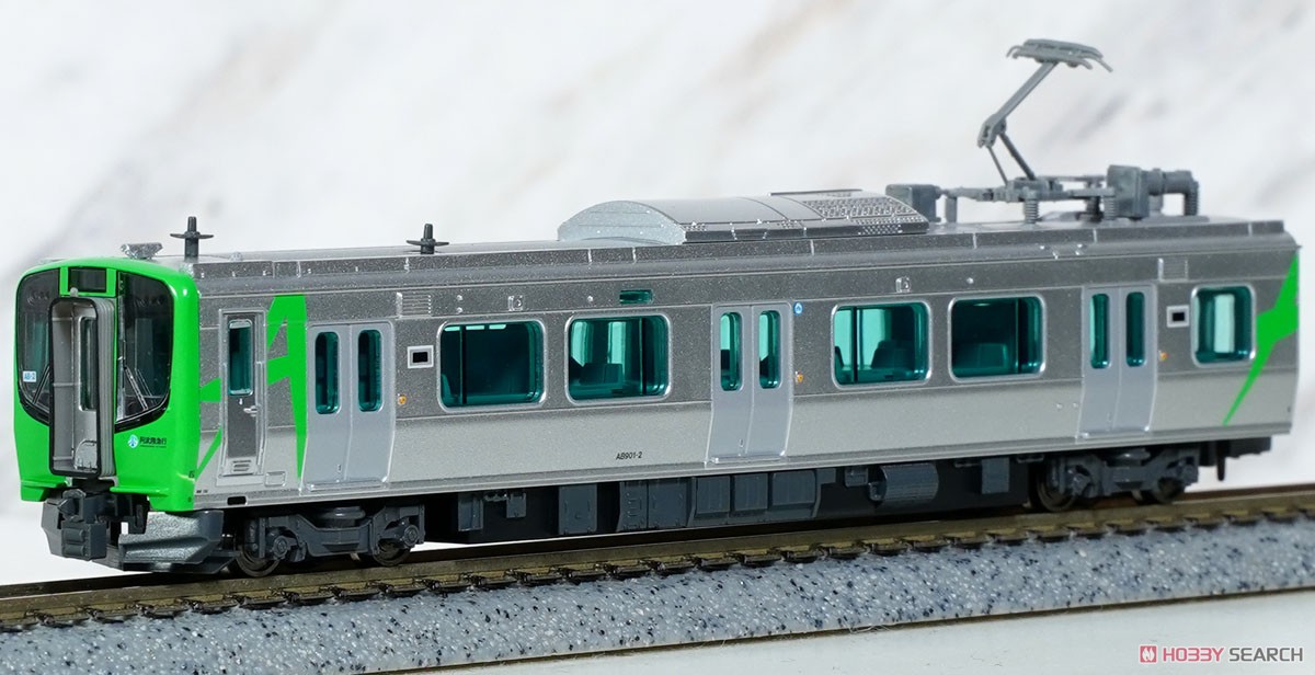 Abukuma Express Series AB900 (2nd Formation / Grass Green) Two Car Set (2-Car Set) (Model Train) 商品画像3