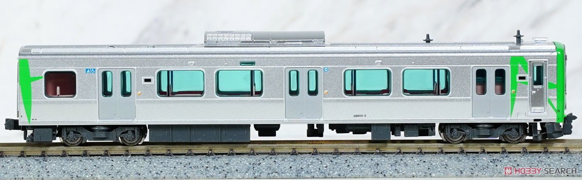 Abukuma Express Series AB900 (2nd Formation / Grass Green) Two Car Set (2-Car Set) (Model Train) 商品画像5