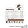Wind Breaker Block Calendar White Ver. (Petit-kyun Series) (Anime Toy) 商品画像1 Thumbnail