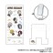 Wind Breaker Acrylic Smartphone Stand White Ver. (Petit-kyun Series) (Anime Toy) 商品画像1 Thumbnail